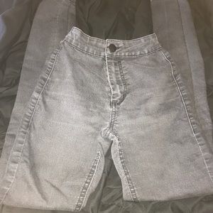 Black high rise cotton on jeggings